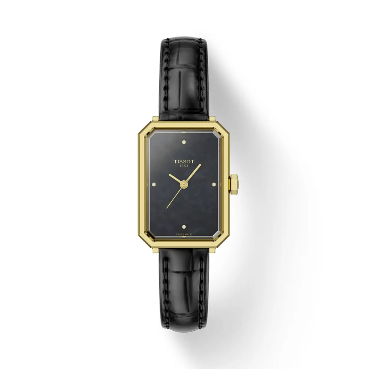 De Tissot SRV-serie is een serie verfijnde vrouwelijke horloges die geïnspireerd zijn op de Art deco met de toevoeging van een briljant nieuw gefacetteerd saffierglas en glanzende wijzerplaten met zonnestralen of parelmoer. Met een moderne roestvrijstalen armband of een soepele leren band kunt u dankzij het snelwisselsysteem gemakkelijk van stijl wisselen. Wees niet bang om zelfverzekerd te schitteren, zowel in een zakelijke omgeving als op een avond in beweging.

Dit Tissot horloge heeft een kast gemaakt van Staal zilver met een diameter van 22 mm en is voorzien van een leer band. In de kast bevindt zich een ETA kwaliteitsuurwerk en is afgewerkt met Saffierglas.

Het horloge is 5ATM. Dit betekent dat het horloge geschikt is om mee te douchen. Verder wordt het horloge geleverd met 2 jaar garantie.