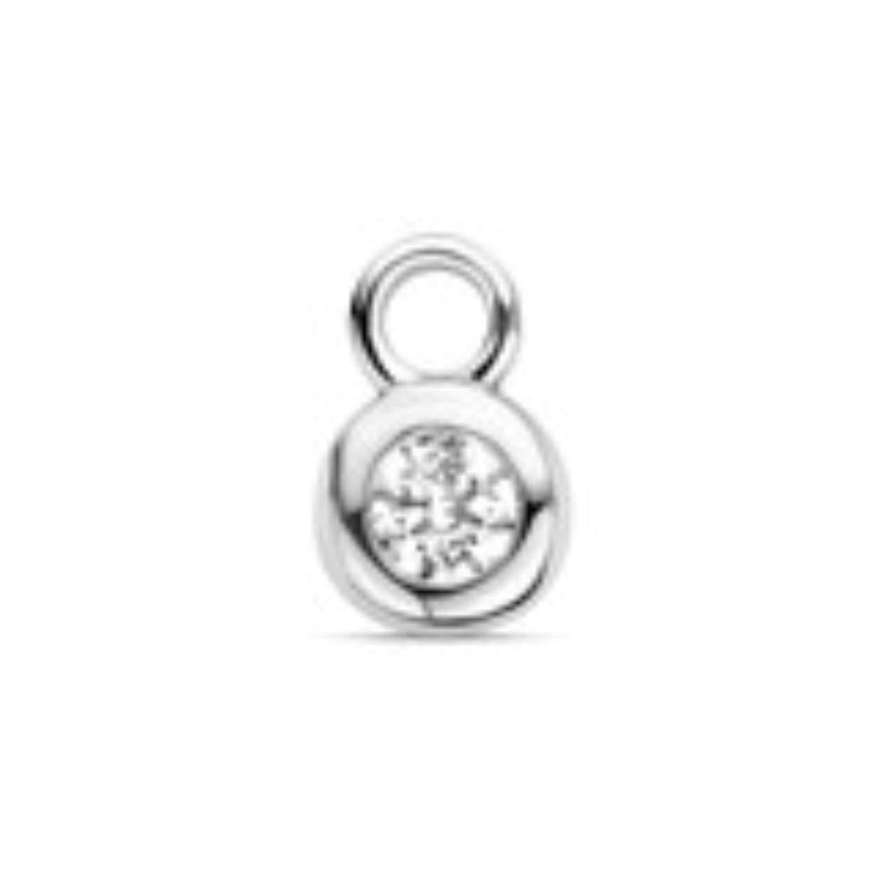 Moments Oorbedels met zirkonia per paar 90102AW