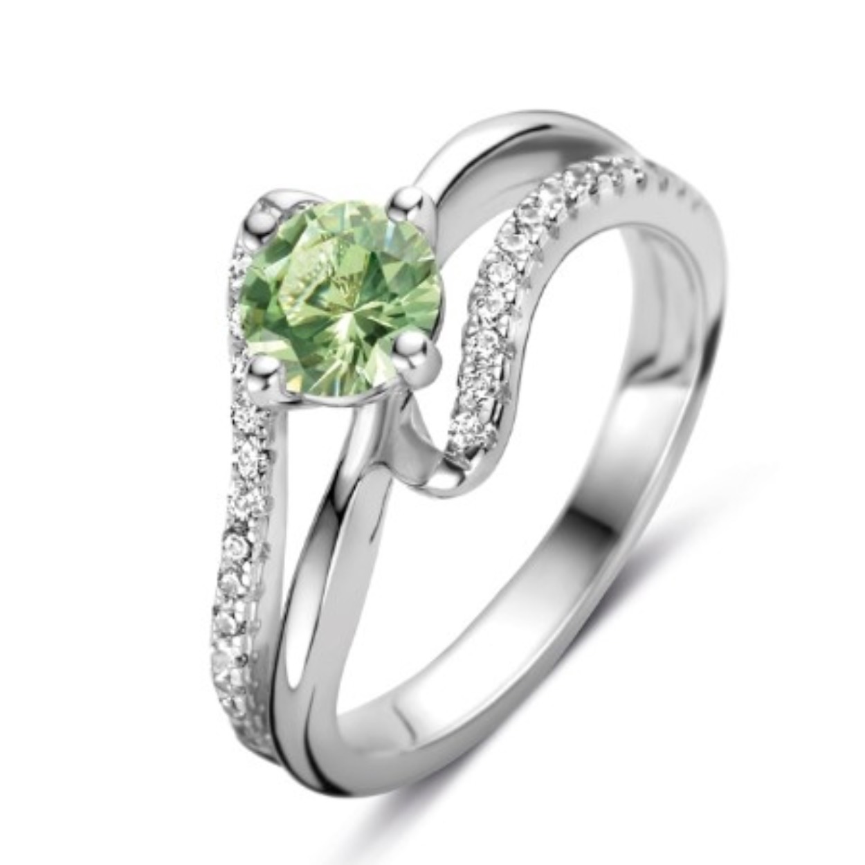 zilveren ring