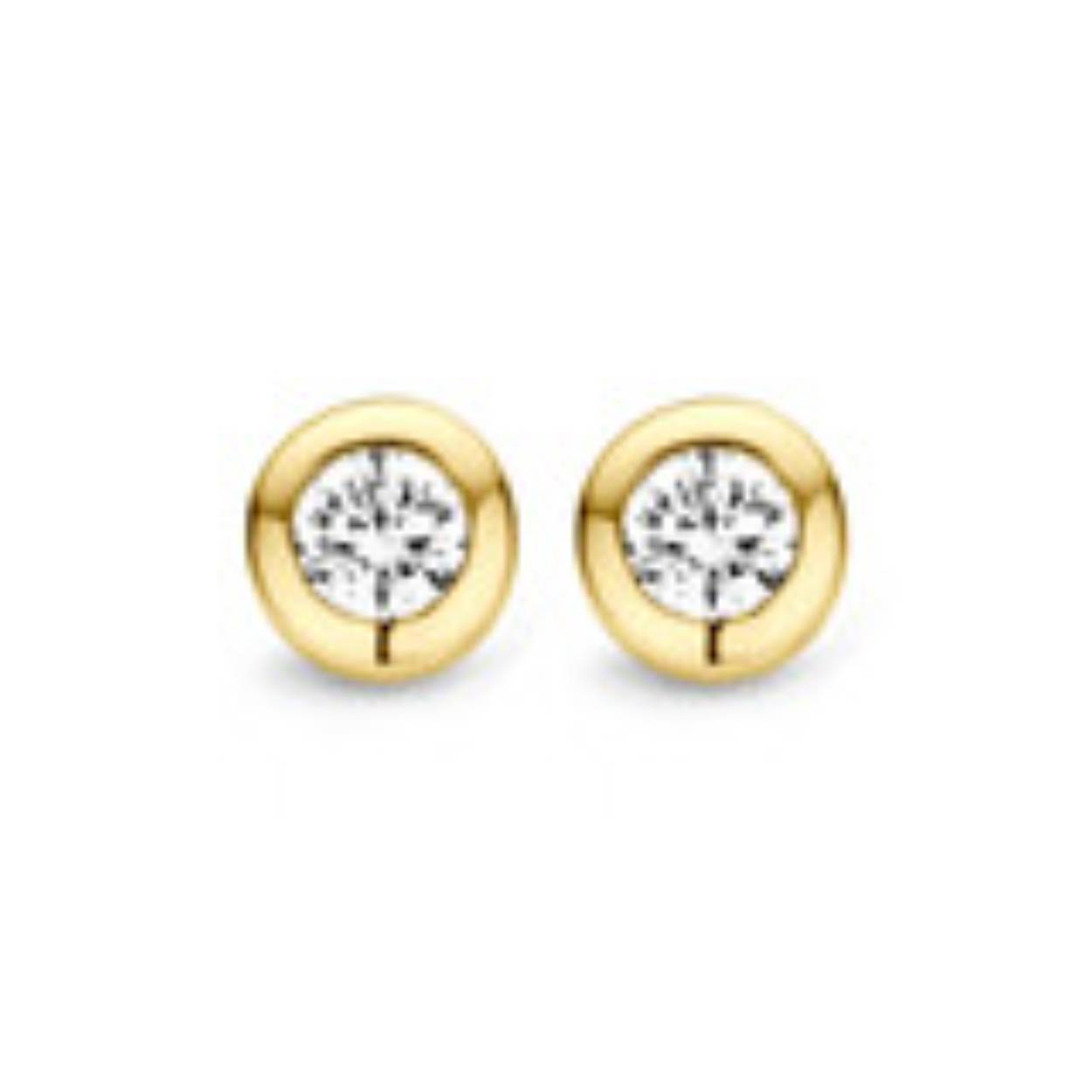 Deze prachtige Moments oorstekers zijn verguld en voorzien van sprankelende zirkonia stenen. De oorstekers zijn elegant en tijdloos, perfect voor dagelijks gebruik of voor speciale gelegenheden. Draag ze solo voor een subtiele uitstraling of mix en match met andere sieraden voor een gedurfde look. De oorstekers zijn van hoge kwaliteit en zullen zeker een favoriet worden in jouw sieradencollectie.