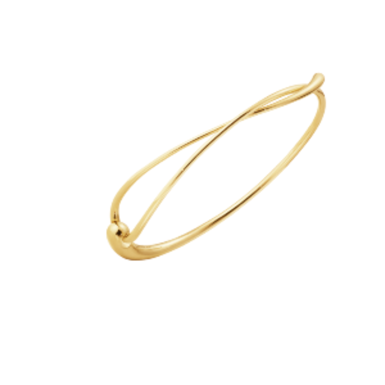 As part of the Mercy collection, designed by Jacqueline Rabun for Georg Jensen, the Mercy Bangle 