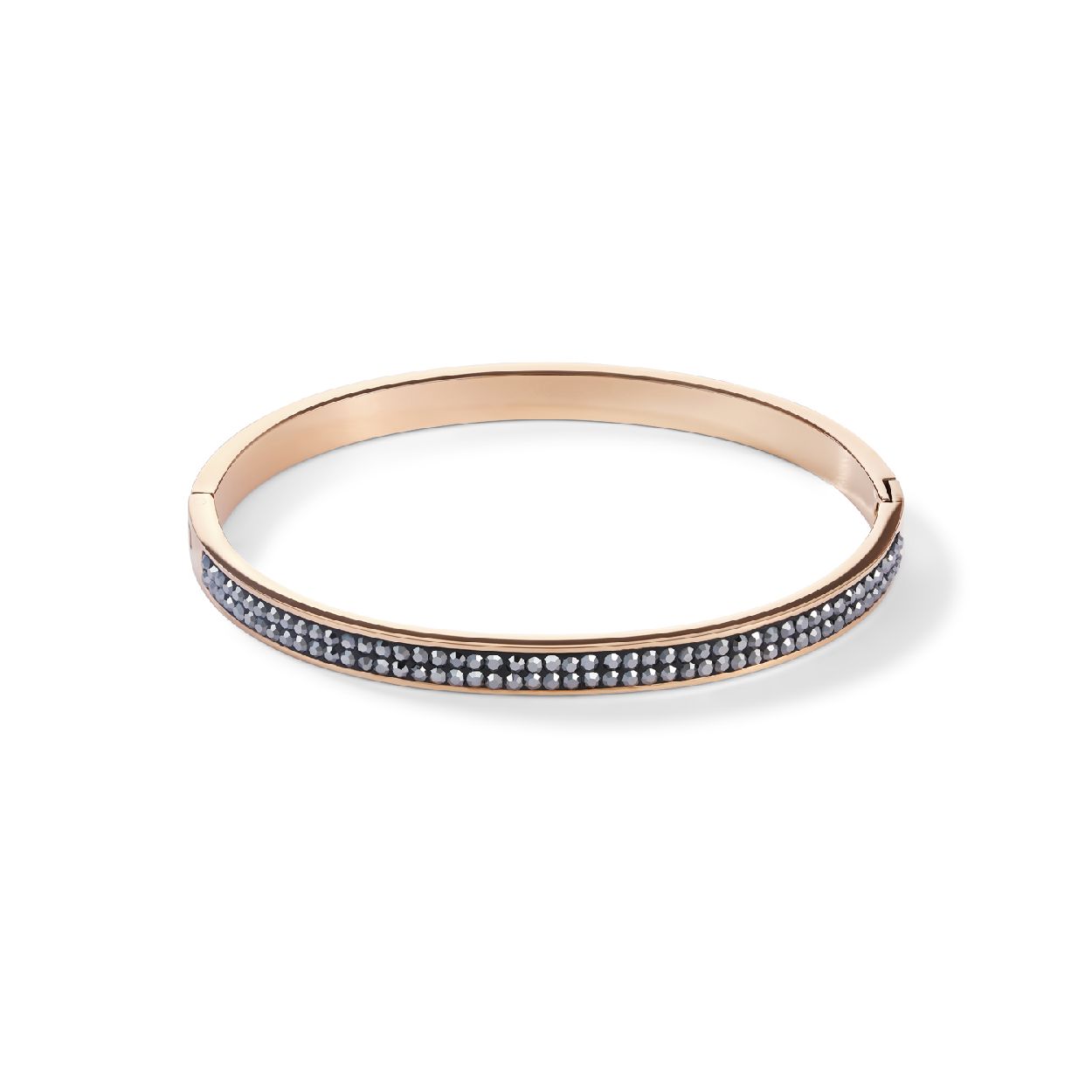 Armband van het merk Coeur de Lion. Dit sieraad bevat de kleur antraciet