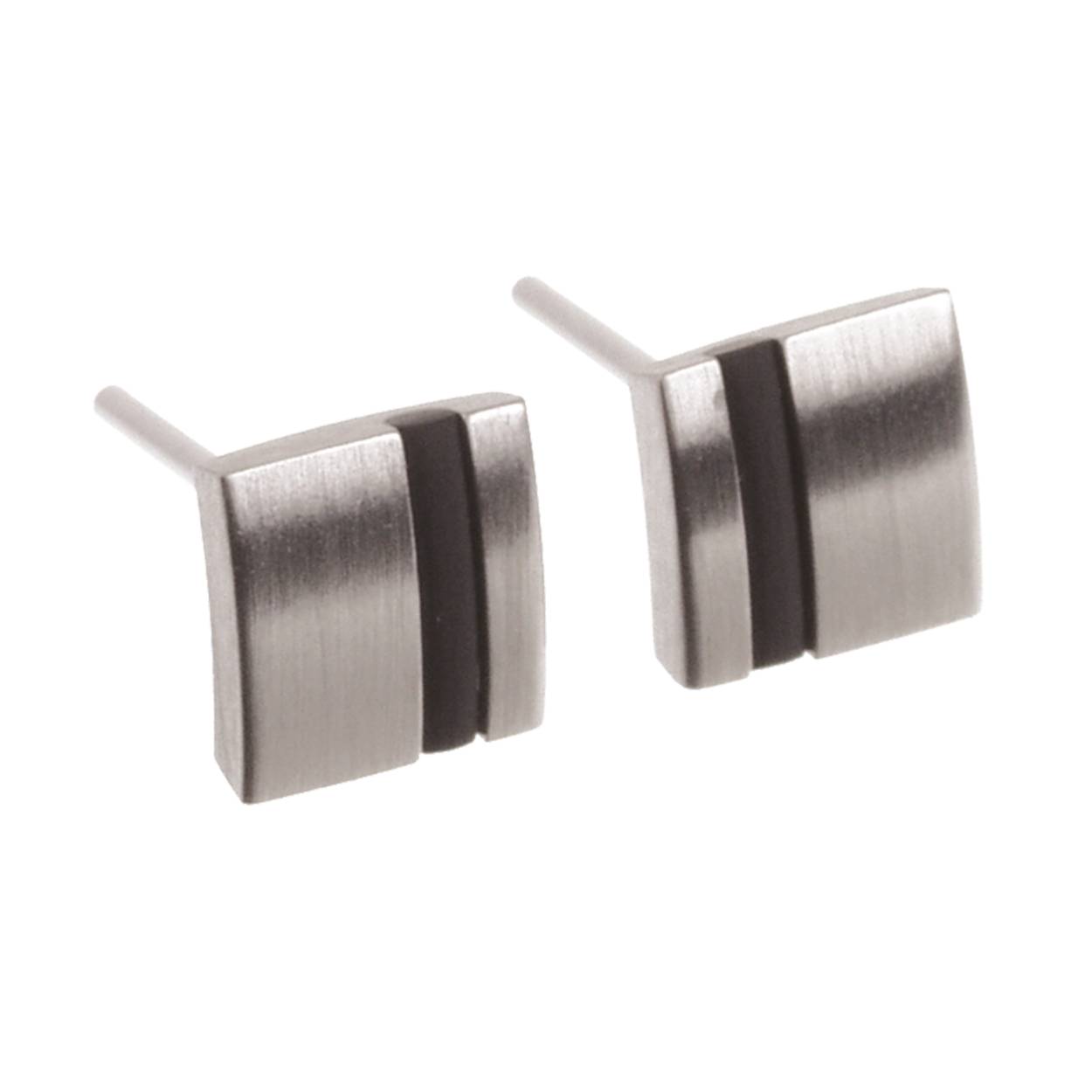 Oorknoppen met zwart rubber