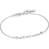 Zilverkleurige armband maat M