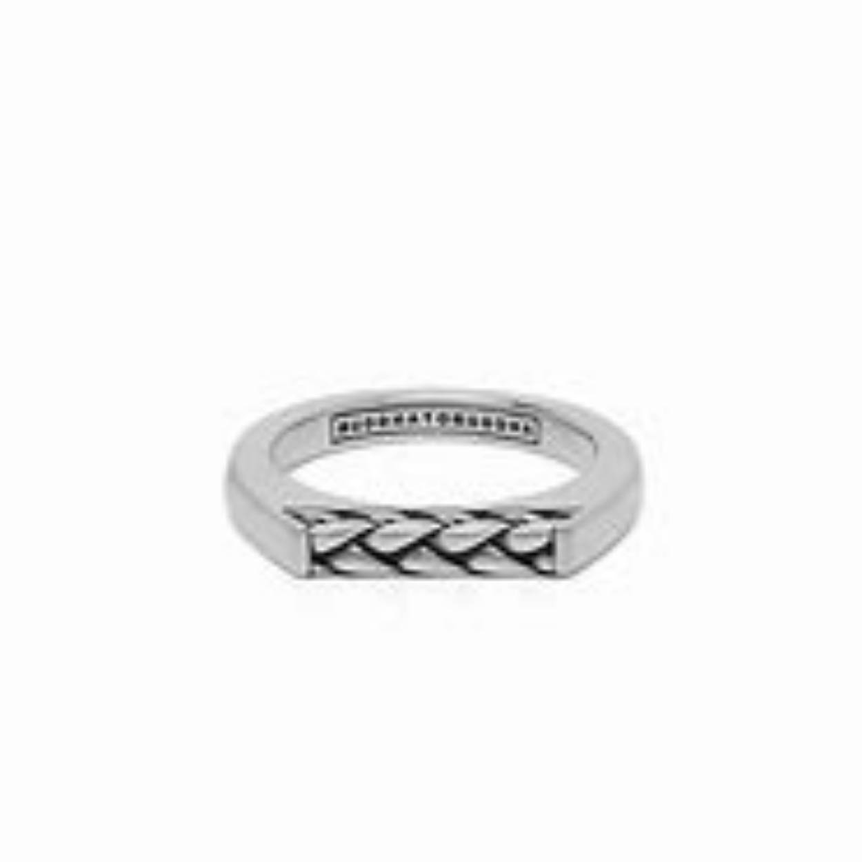 zilveren ring maat18