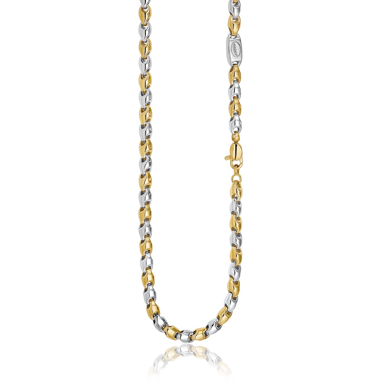 Dit prachtige 14krt bicolor gouden collier is van het merk Monzario De lengte van het collier is 45 cm. 

Referentienummer: 838CBIC

Tevens bijpassende armband leverbaar.
