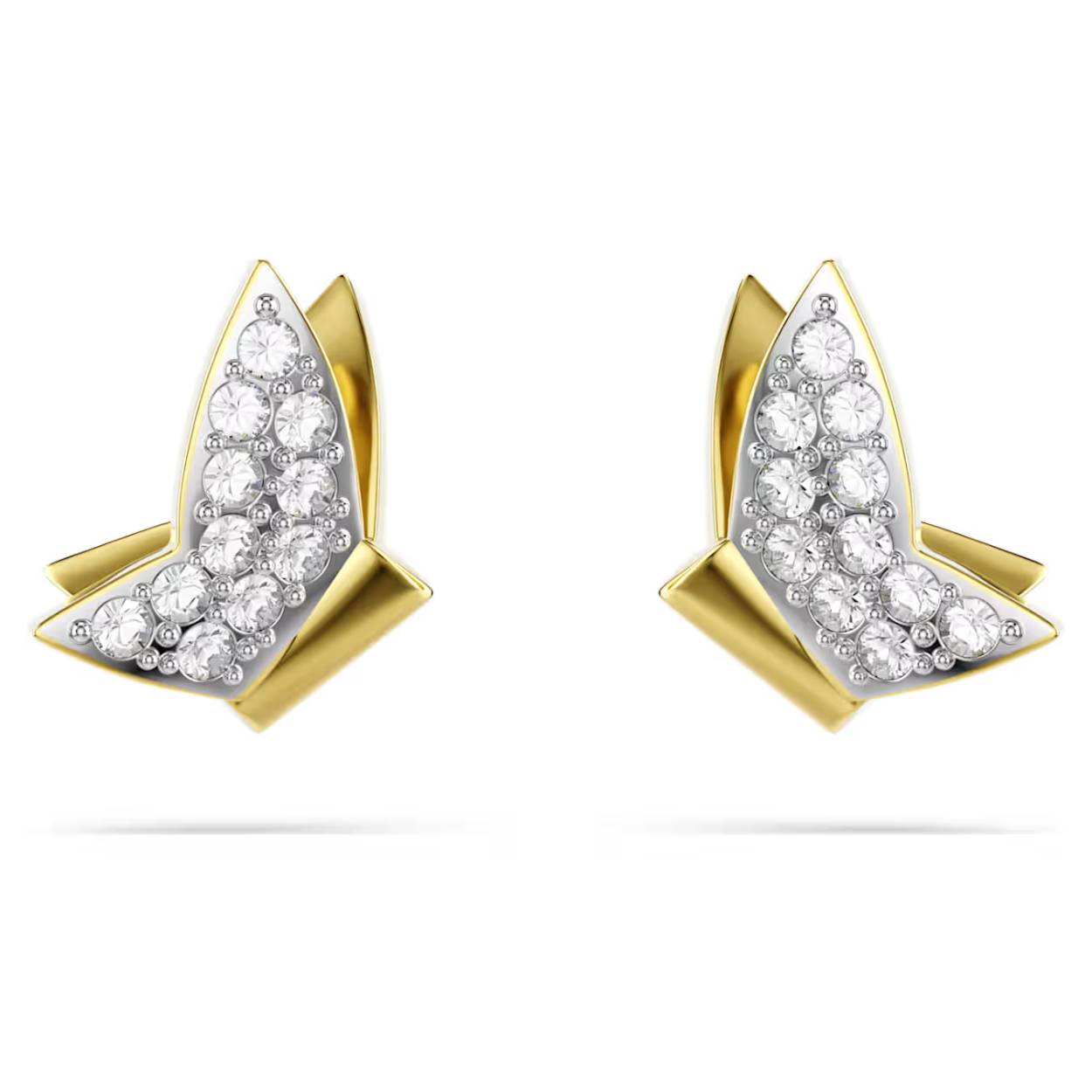 Bent u dol op vlinders? Dan vindt u dit paar oorknopjes vast geweldig. Dit oogverblindende ontwerp in klassieke pavé tegen een chique goudkleurige achtergrond tilt elke look naar een hoger niveau. Het is ontworpen voor oren met gaatjes en kan afzonderlijk of in combinatie met andere stukken uit de Lilia-lijn worden gedragen.
Artikelnr.: 5736070
Collectie:  Idyllia Lilia
Formaat: 1 x 0.7 cm
Materiaal:  Kristallen, Goudkleurige toplaag
Kleur:  Wit