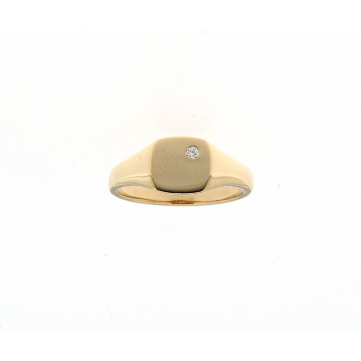 Naiomy Gold ring goud 18k gezet met briljant