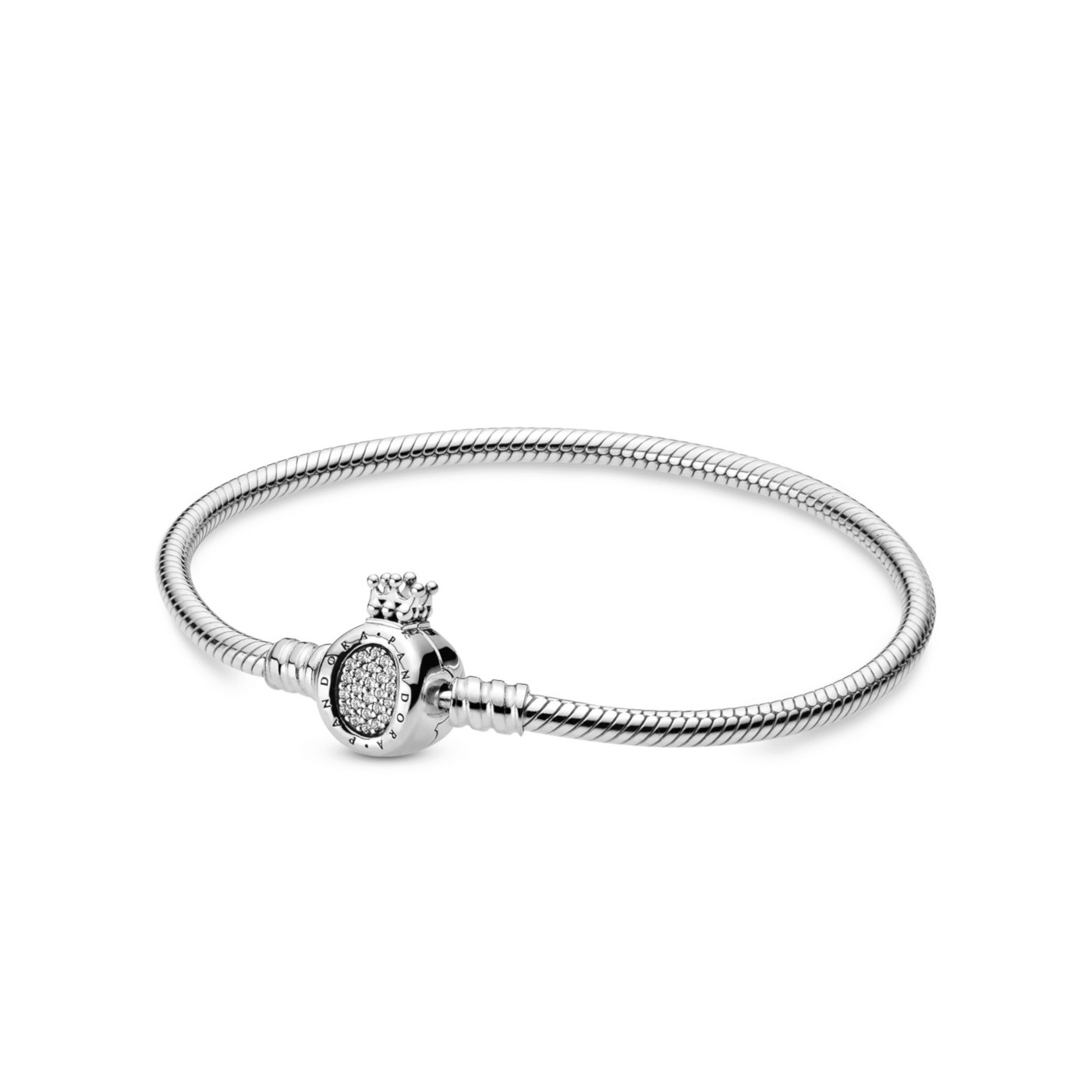 Pandora armband met kroon sluiting op 19 cm