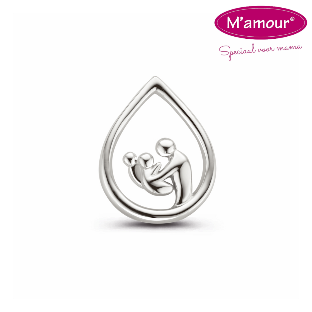 M'amour Z52
Zilveren hanger moeder en 2 kinderen (excl. collier)