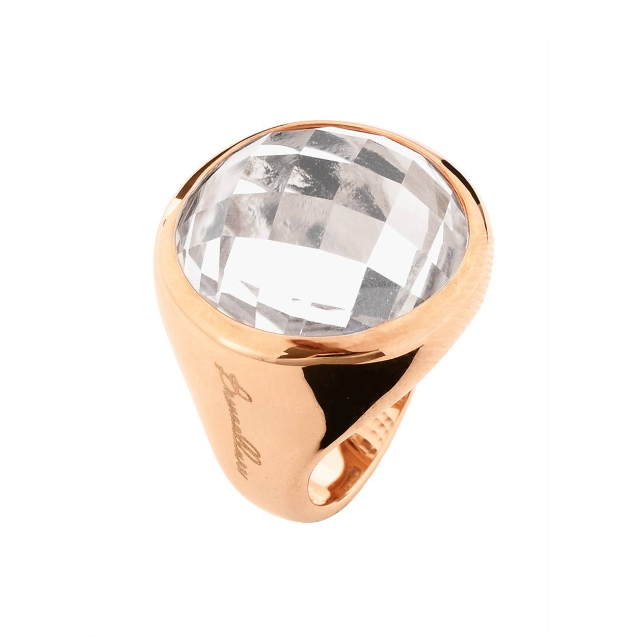 BRONZALLURE Ring Brons Rose verguld WSBZ00008C