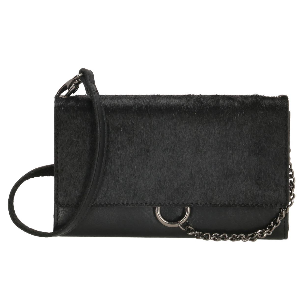 Een portemonnee en schoudertasje in één, hoe handig! Deze schoudertas uit de Mendoza collectie van Micmacbags neem je super makkelijk mee als je even weg moet voor wat boodschappen, want je telefoon en pasjes passen erin! Het tasje sluit door middel van een drukknoop. In het hoofdvak bevinden zich 12 creditcardvakken, twee insteekvak voor briefgeld, een klein insteekvakje en een ID-venster. Ook is er in het midden nog ruimte voor je telefoon. Op de achterzijde bevindt zich nog een ritsvakje voor bijvoorbeeld wat muntgeld. Je kunt dus al je belangrijke spullen in één keer geordend meenemen in dit tasje! Je draagt ‘m makkelijk aan de verstelbare en afneembare schouderband. Je kunt dit tasje dus ook los als portemonnee gebruiken! Ga jij met deze toffe tas op pad?

