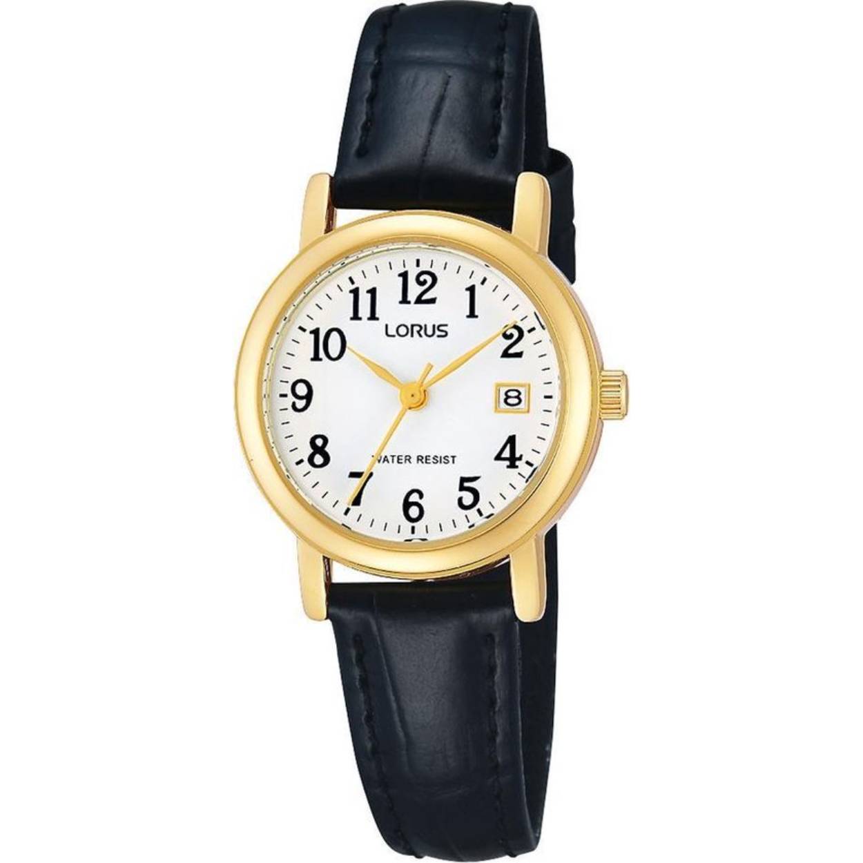 Dit is een dameshorloge van het merk Lorus. Het is een analoog horloge gemaakt van metaal. De diameter van de kast is 26 mm mm en de kast is 8 mm mm dik.