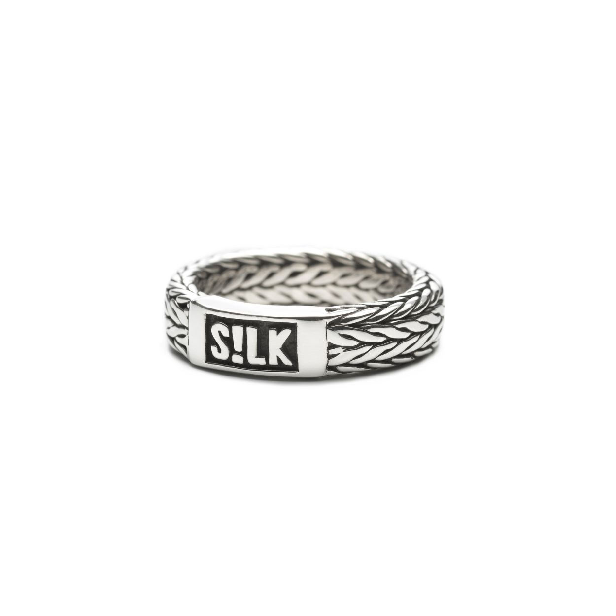 Zilveren Silk ring model 340 shiva in maat  17