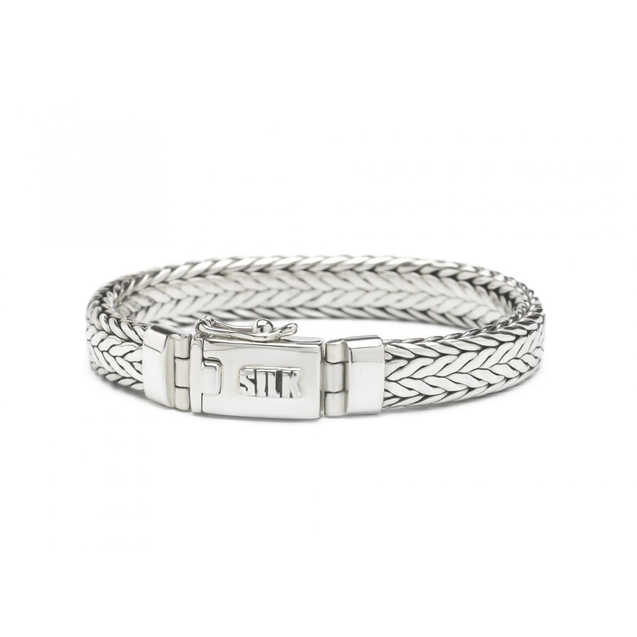 Silk sieraad Silk armband shiva zilver 21cm
