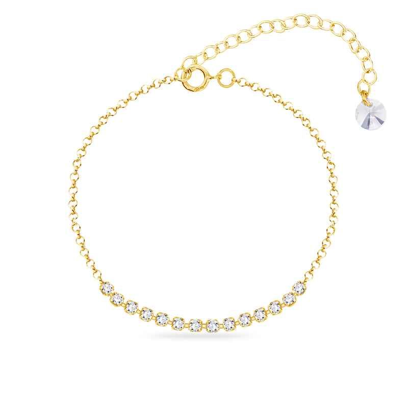 Spark BRILLANTE Gilded Bracelet Crystal