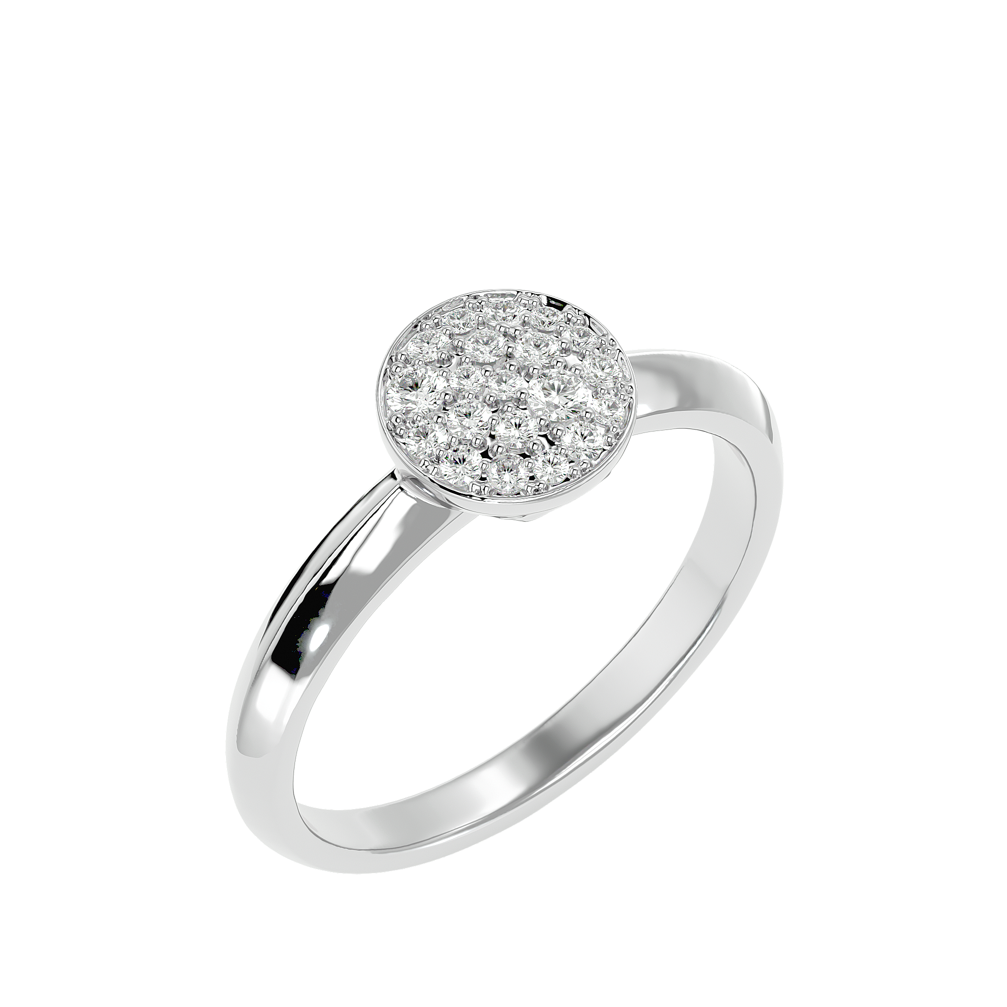 BAGUE OR BLANC ET DIAMANTS CONSTELLATION 0.20GVS1