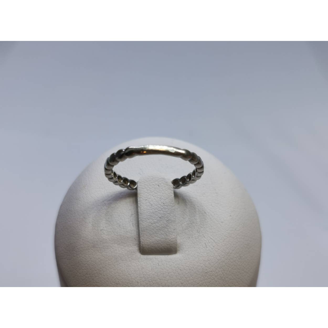 14 Karaat wit gouden fantasie ring 