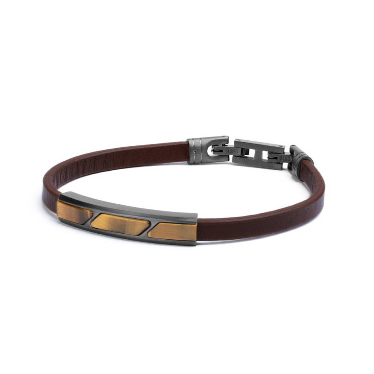 De Stella-armband is gemaakt voor de moderne man die stijl met een vleugje kracht wil. Tijgeroog wordt vaak de "Krijgerssteen" genoemd. Het is een krachtige steen die je beschermt tegen negatieve invloeden van buitenaf en je extra moed geeft.

De leren armband is verkrijgbaar in verschillende maten, van XS tot en met XXL, zodat u altijd een maat vindt die bij u past. 