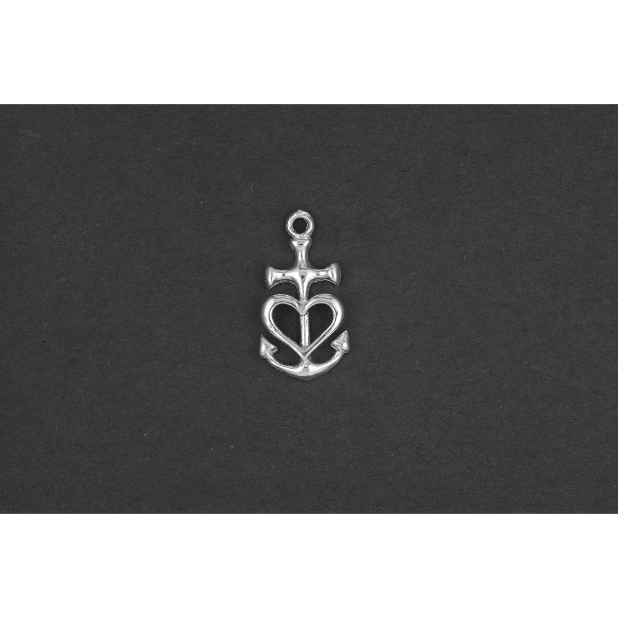 14K gouden hanger Geloof Hoop Liefde