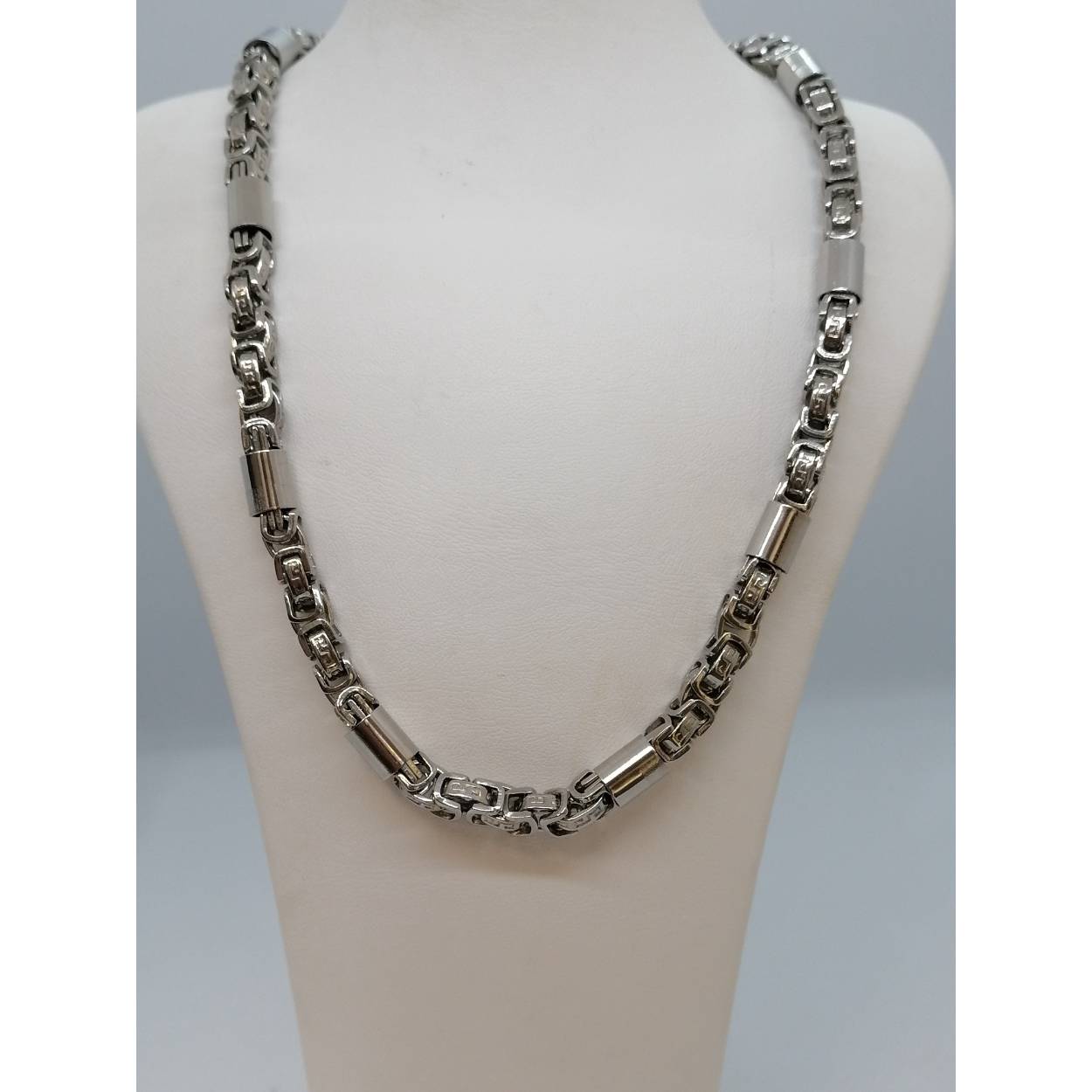  staal ketting van rosa di luca 56 cm