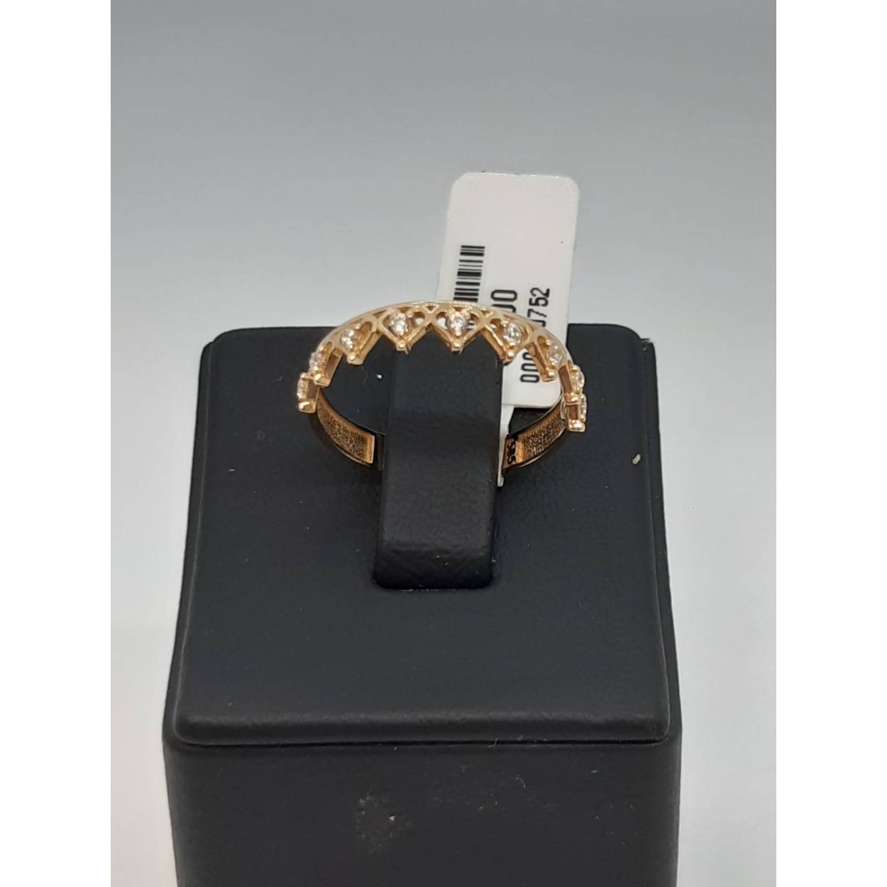 gouden ring 14k met stenen