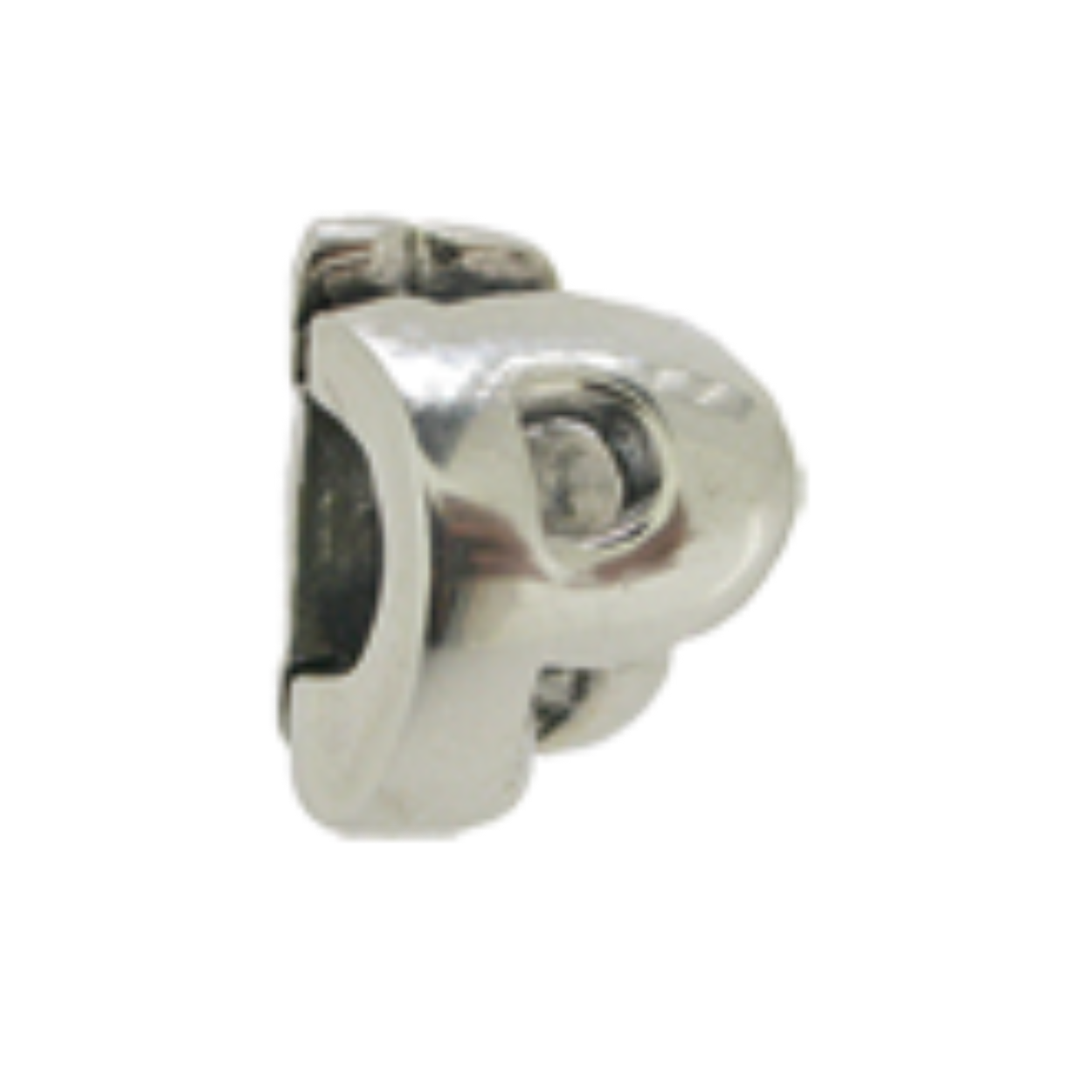 Letter P Zilver