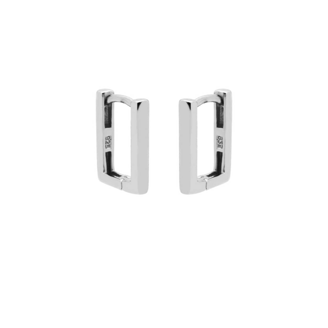 Plain Hinged Angle Silver