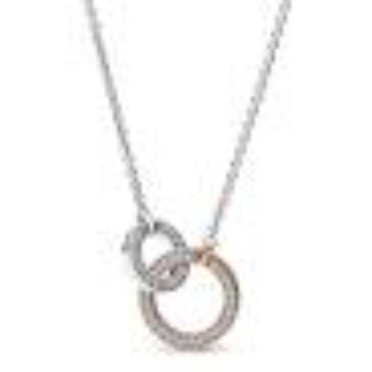 pandora collier rose gold plated