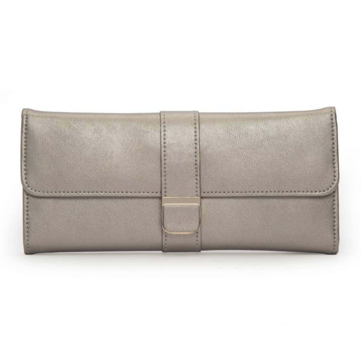 Wolf juwelen map, Palermo Jewellery roll, Pewter