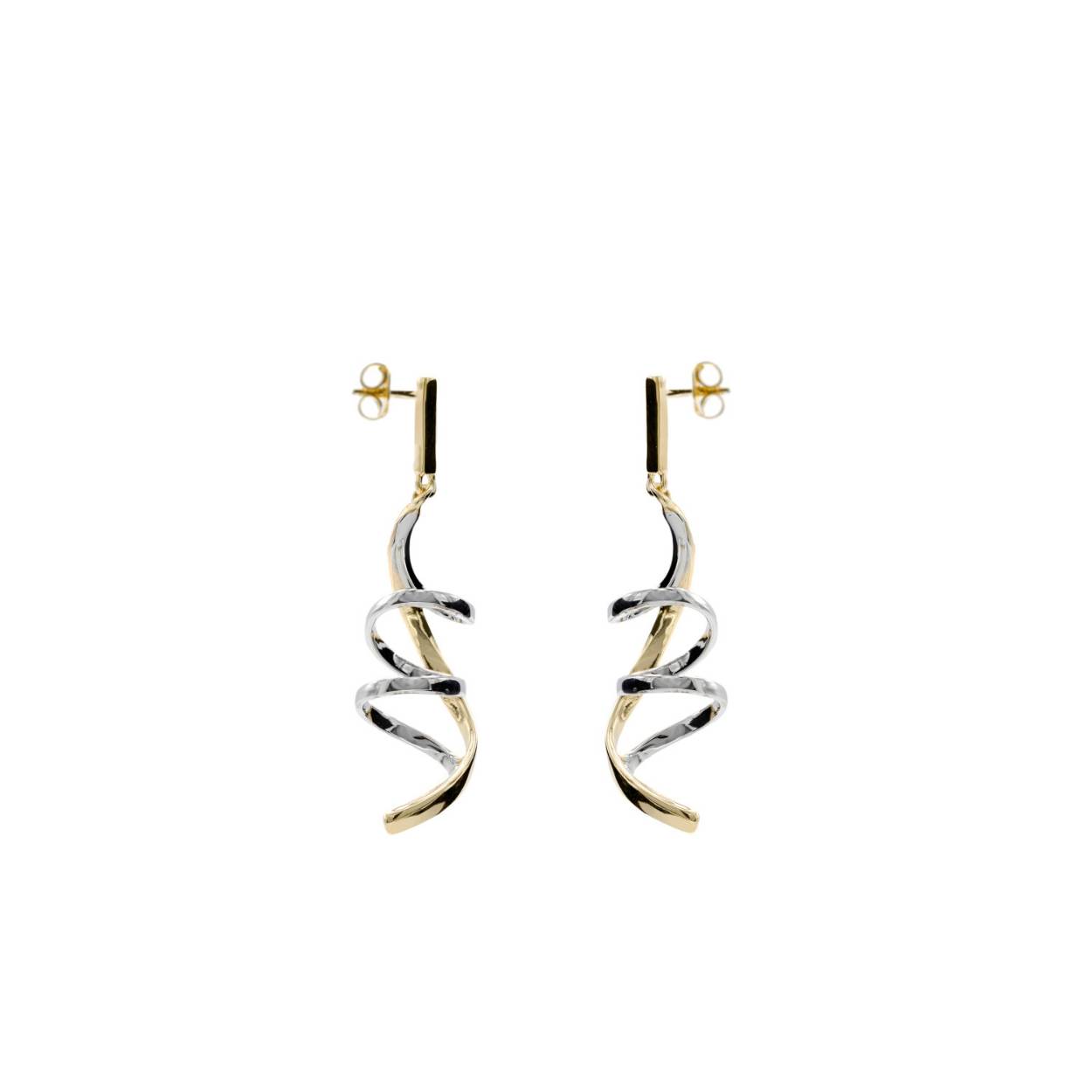 ORIGINAL TWO-TONE EARRINGS RING DESIGN