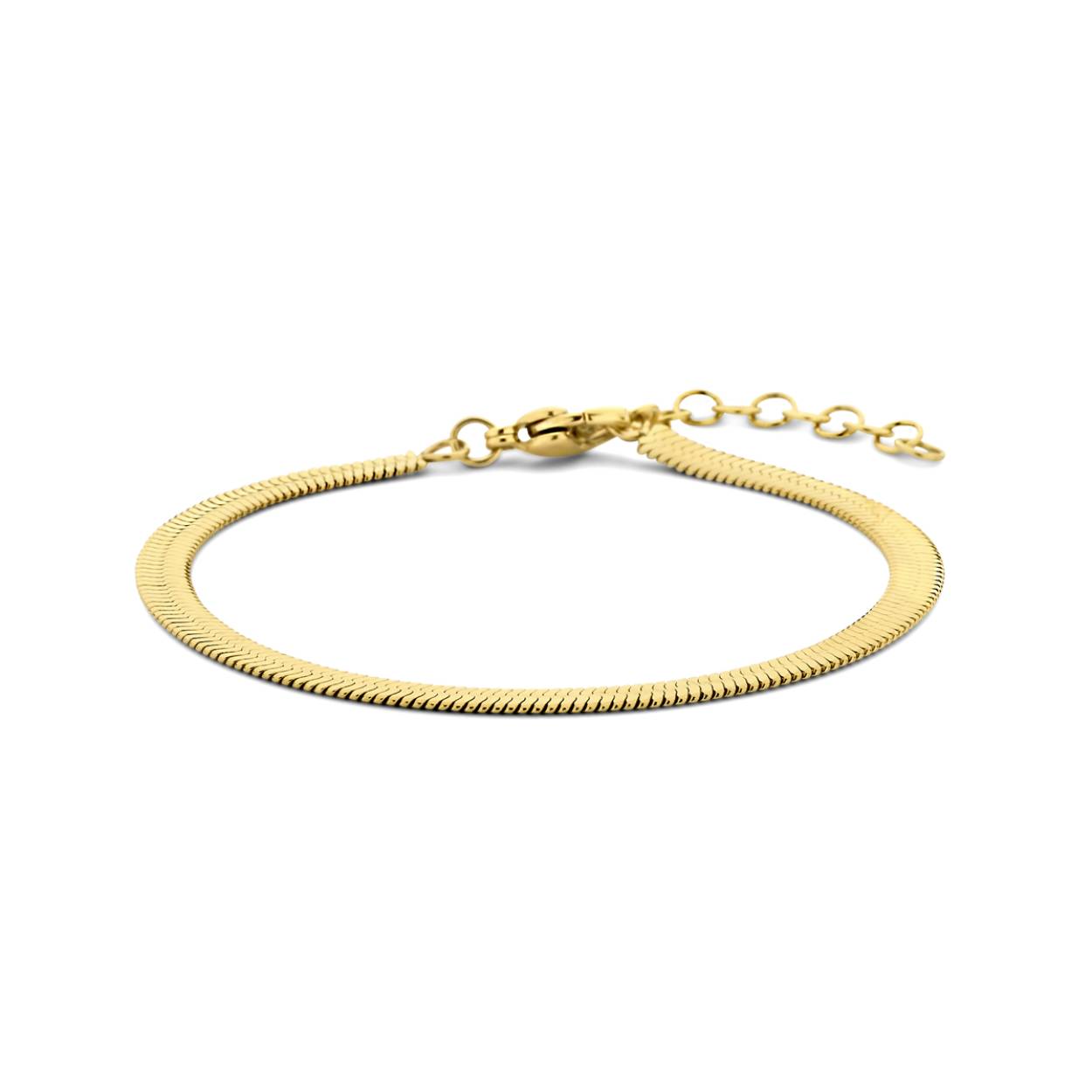 Orage Armband Staal geel 