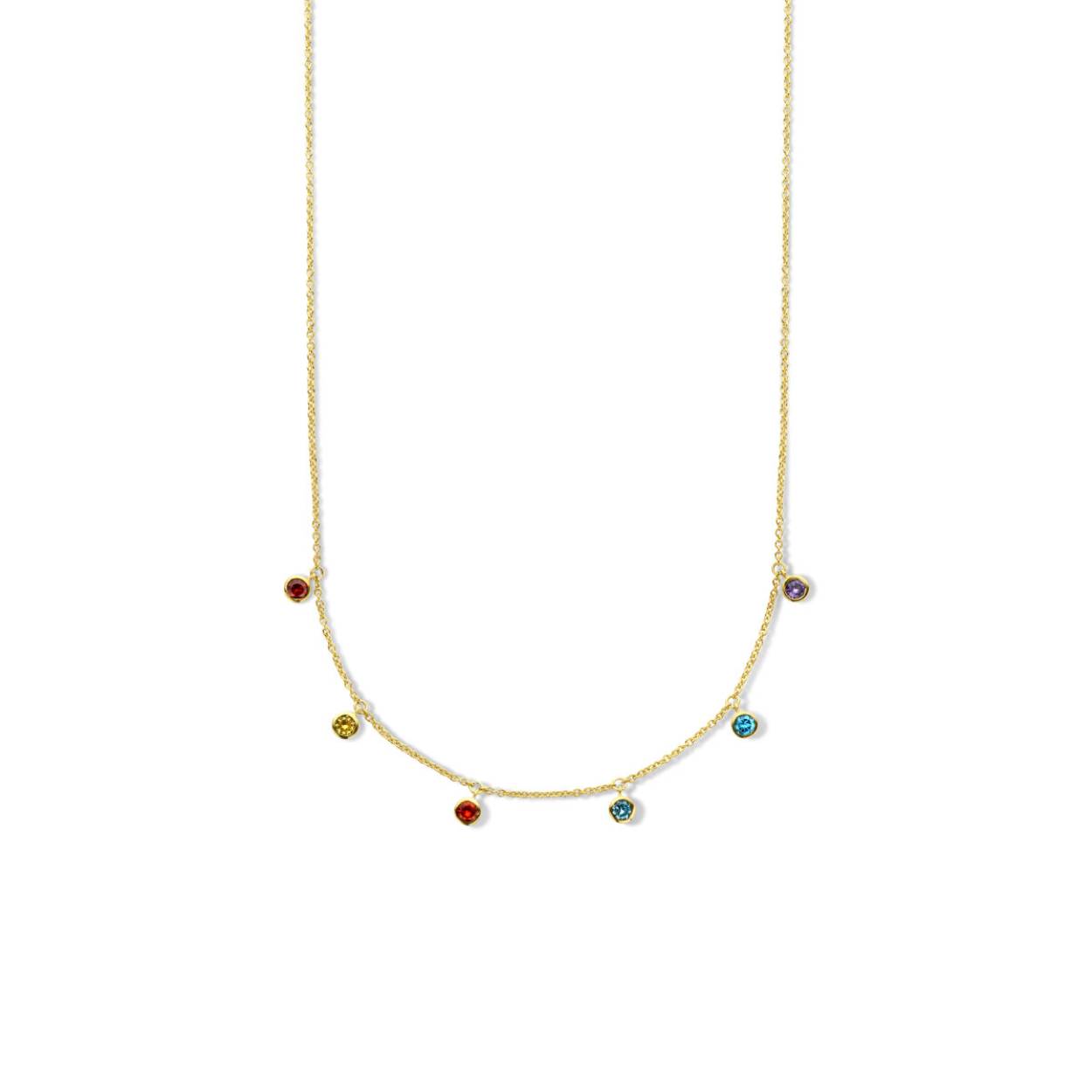 De Kroon Zilveren Verguld Ketting 2102597
