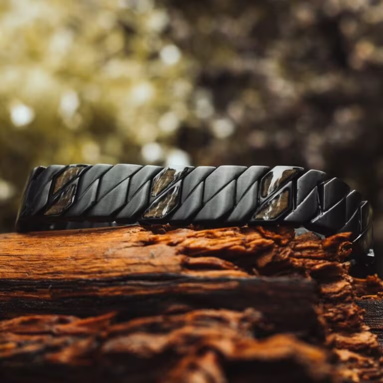 Holzkern Armband Baritone (maple/black) 