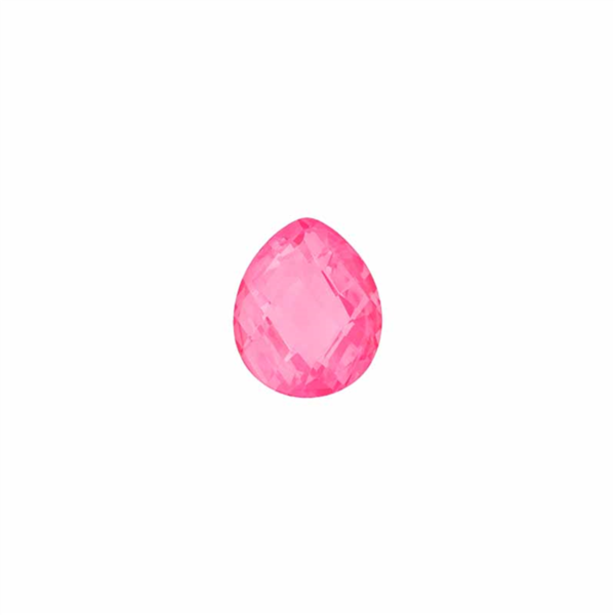 Goccy insignia roze facet 15 mm