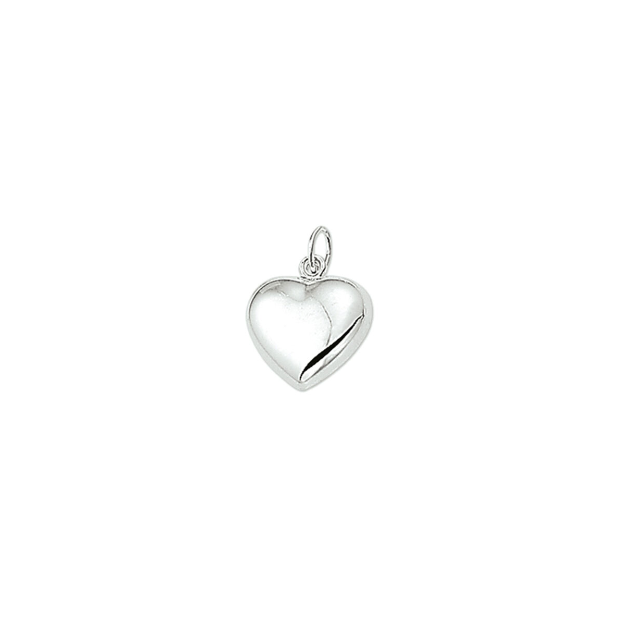 13x12,5mm Zilver hanger hart