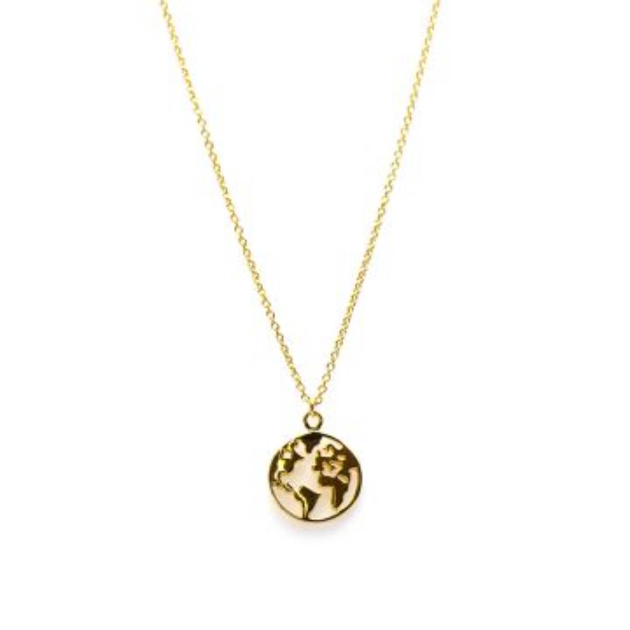Necklace Earth Goldplated