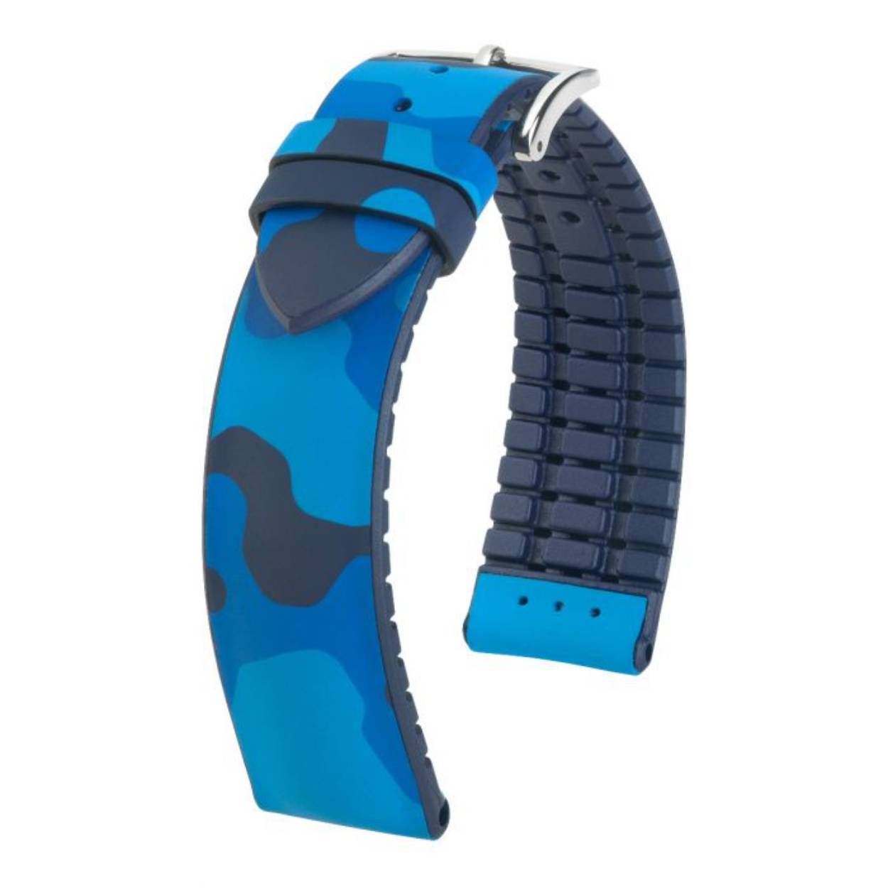 De unieke look vormt het passende kledingstuk voor uw horloge. Dankzij het hoogwaardige premium van HIRSCH overtuigt de armband door zijn robuuste materiaal.
Het JOHN model maakt indruk met krachtige vulling. Daardoor zit het bandje stevig om de pols, maar is het nauwelijks voelbaar. En ook sporters zijn overtuigd van het polsbandje, want het trendy bandje scoort vooral met zijn waterafstotende materiaal.