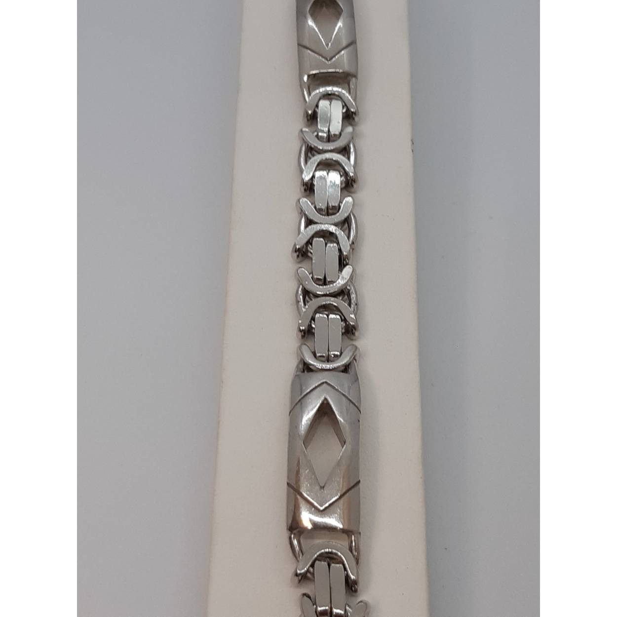 zilver 925  schakel manen armband 