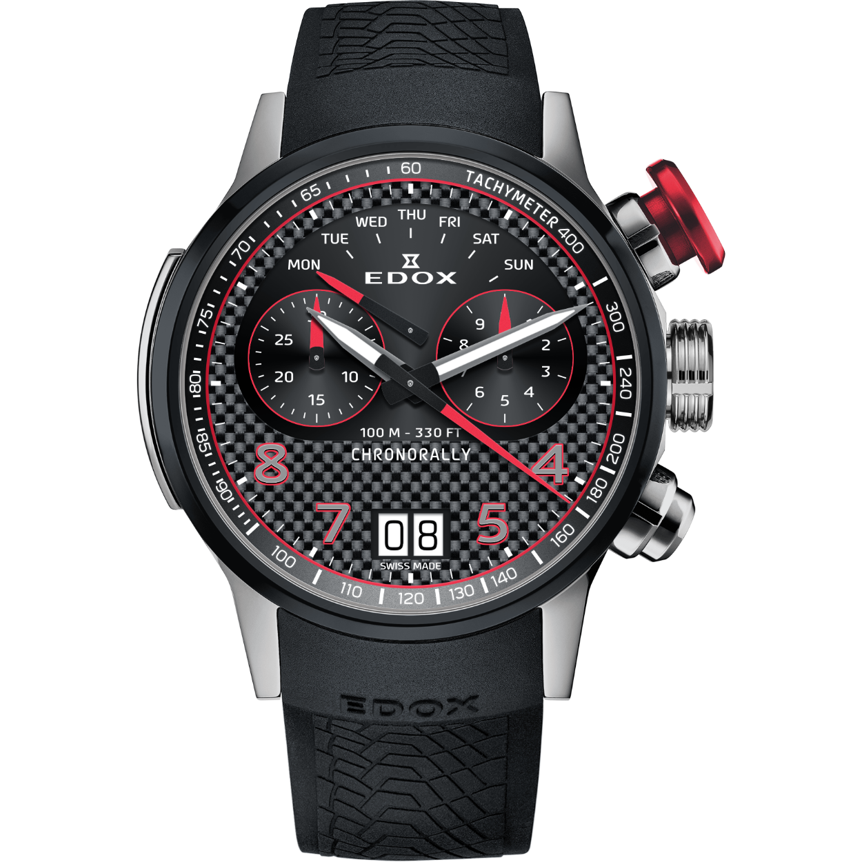 Edox chronorally chronograph 45