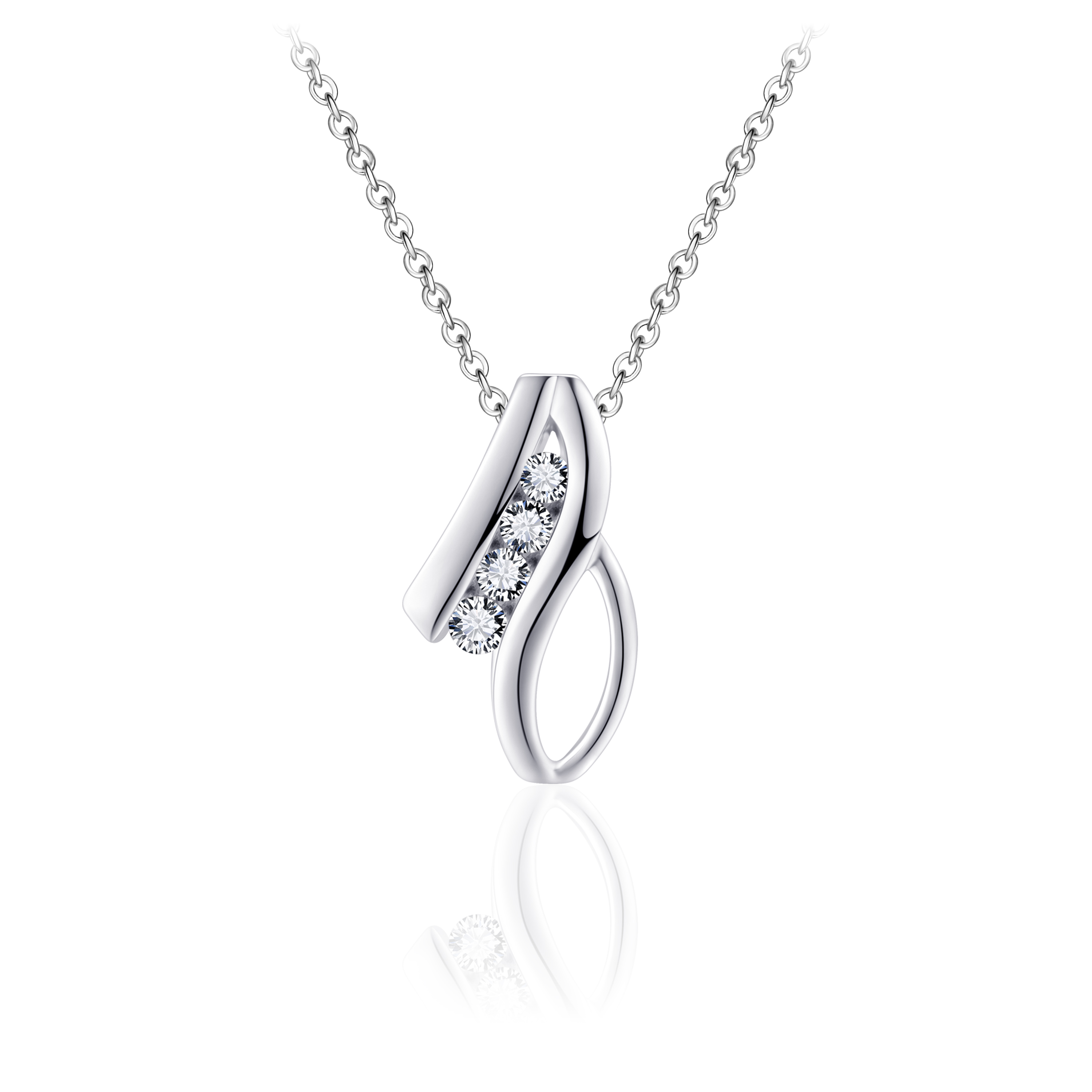 Gisser Jewels Zilver collier zilver N276
