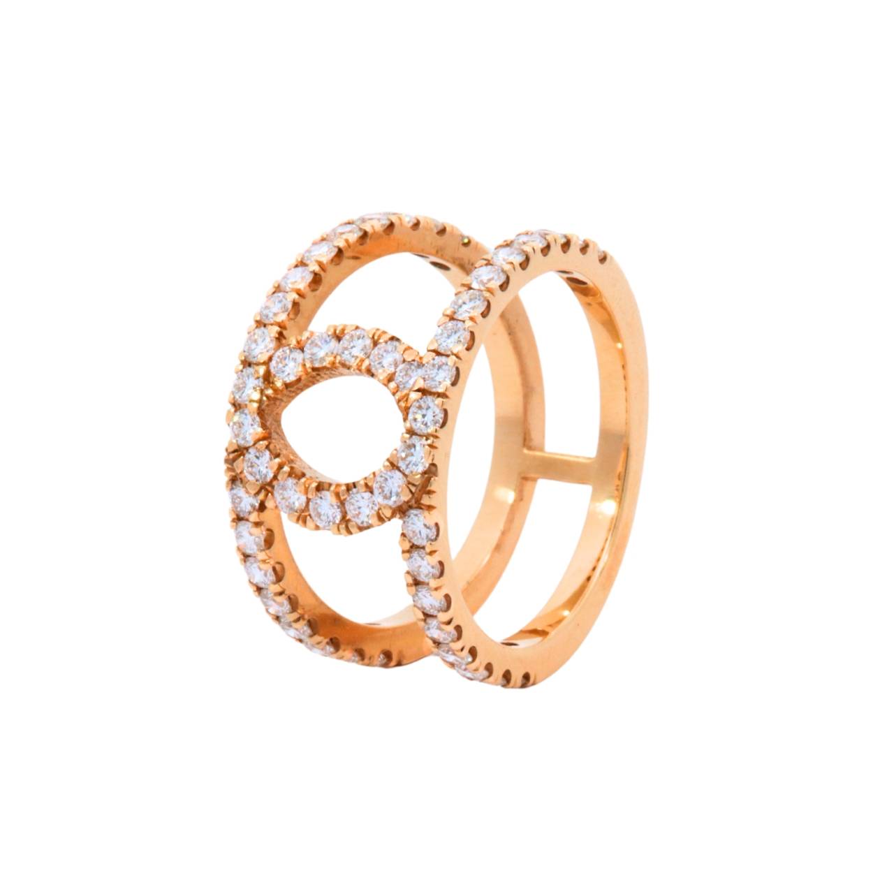 ring 18kt 5.4gr, 1.07ct