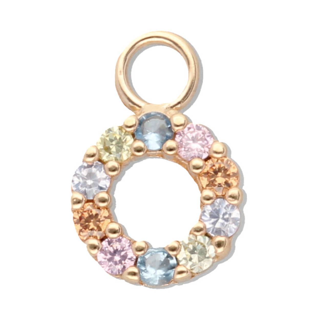 Dit zijn oorringhangers van het merk Swing Jewels.Dit sieraad komt uit de serie Happiness.