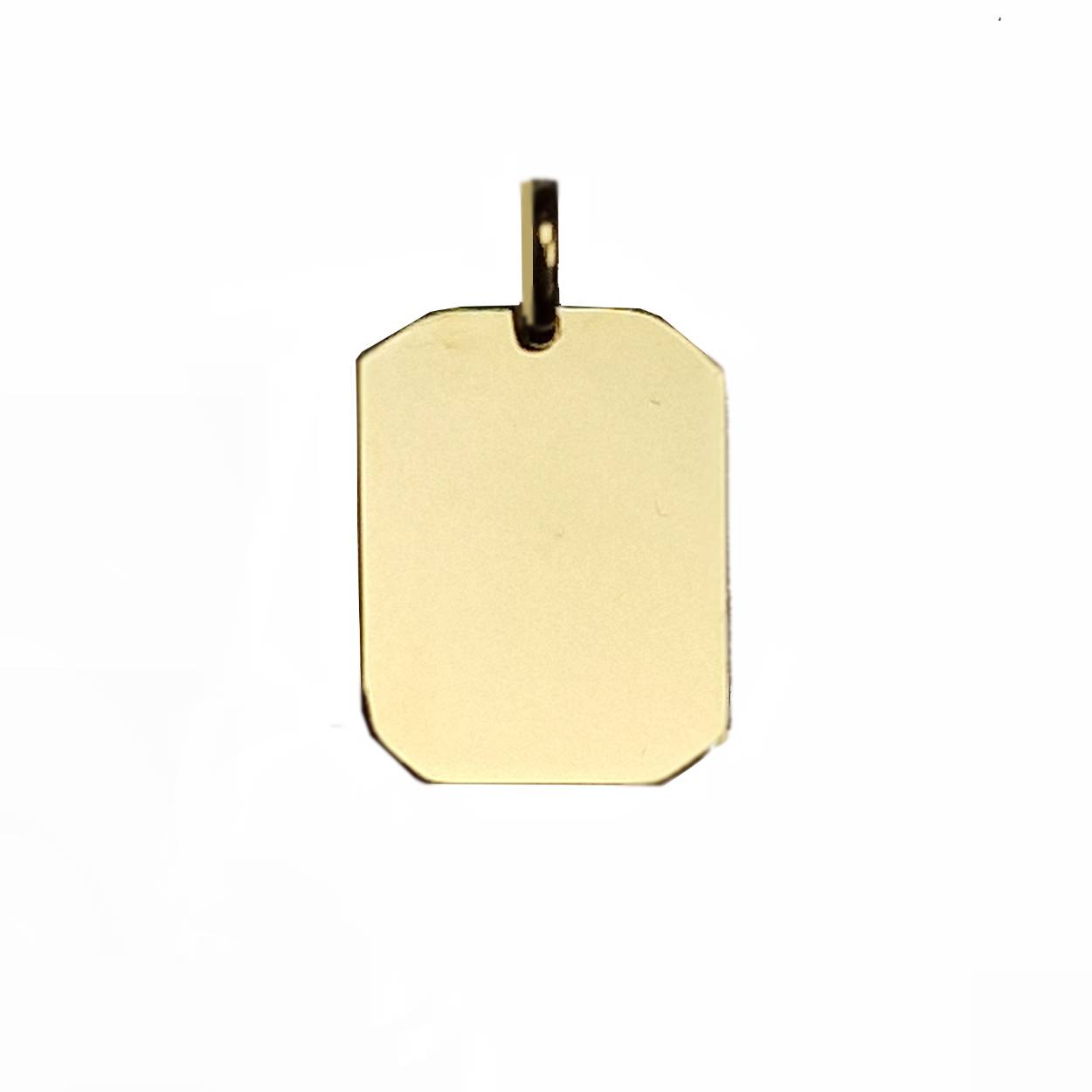 Gouden graveerplaatje 