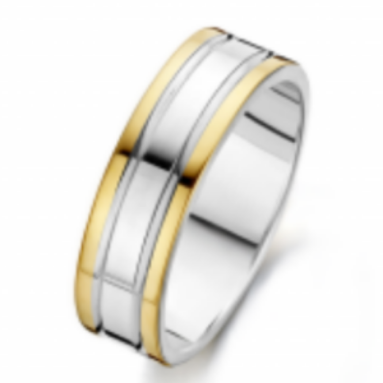 goud/zilveren ring