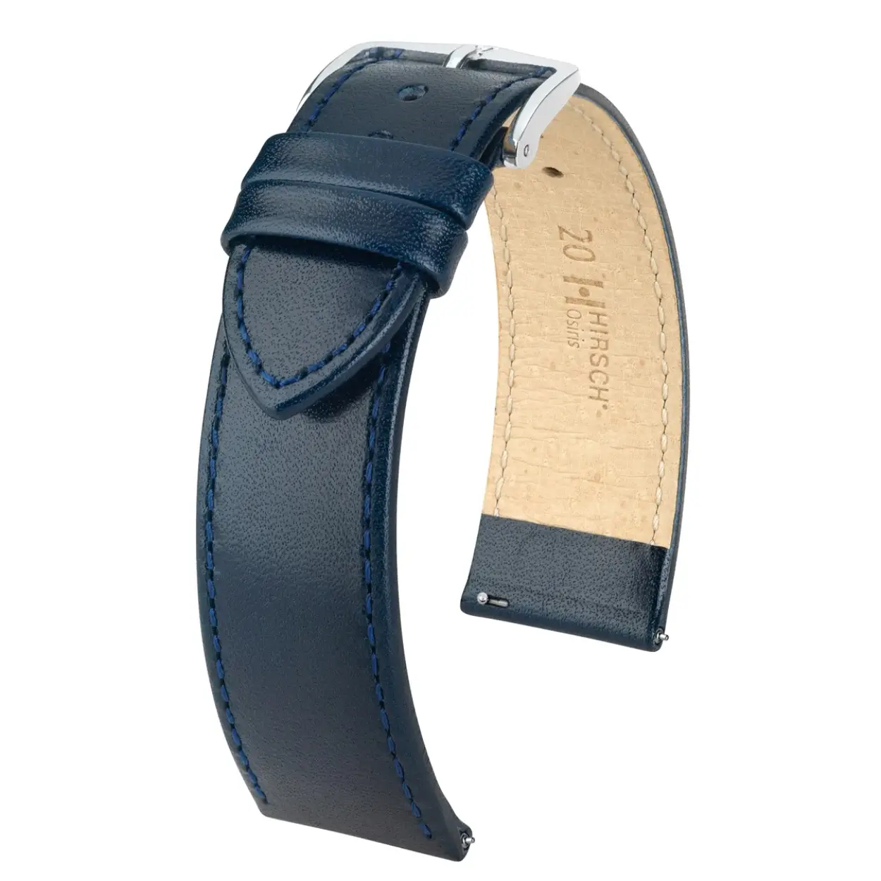 HIRSCH OSIRIS M BLUE SHINY CALF 12/10MM-Quick Release System