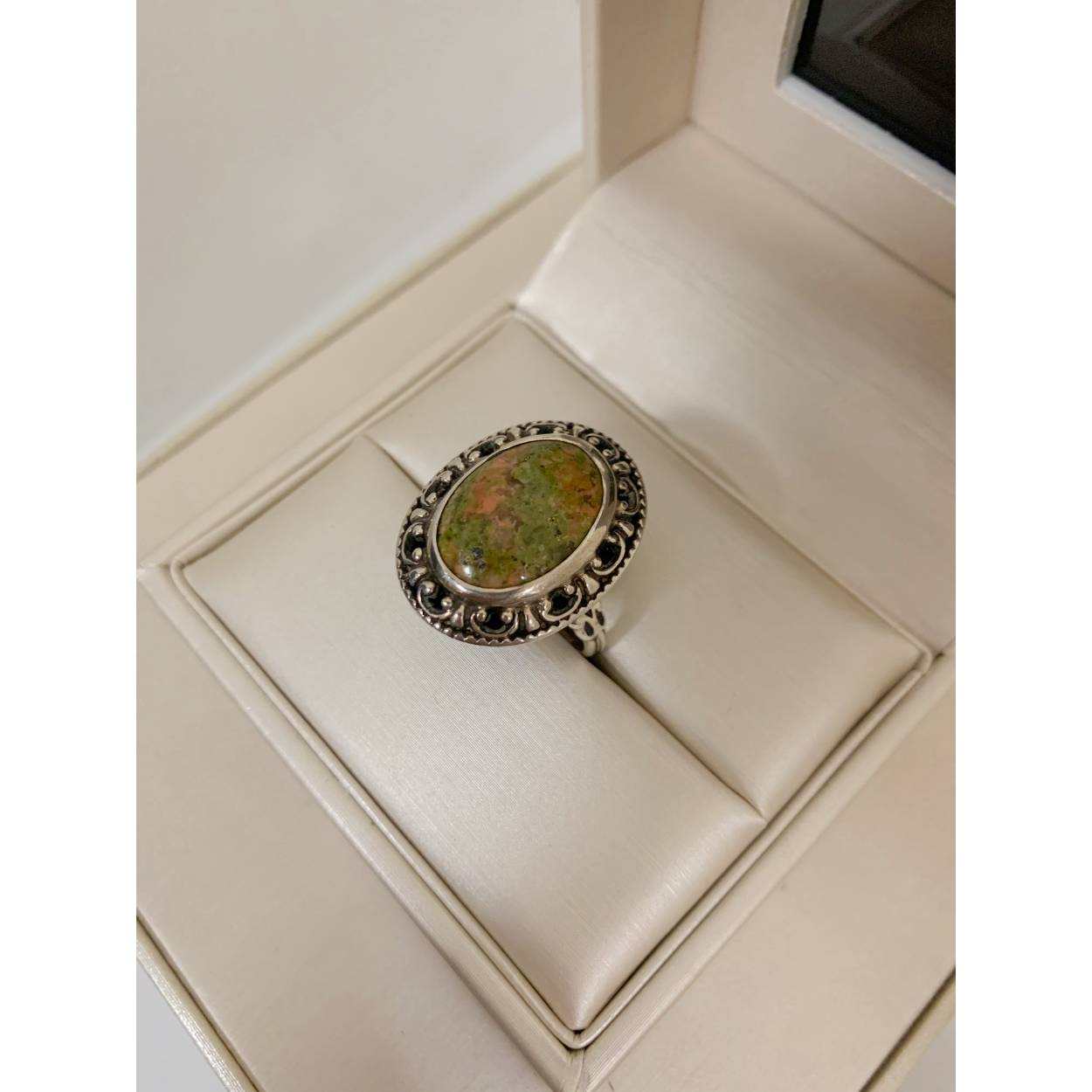 VINTAGE zilveren ring - unakiet