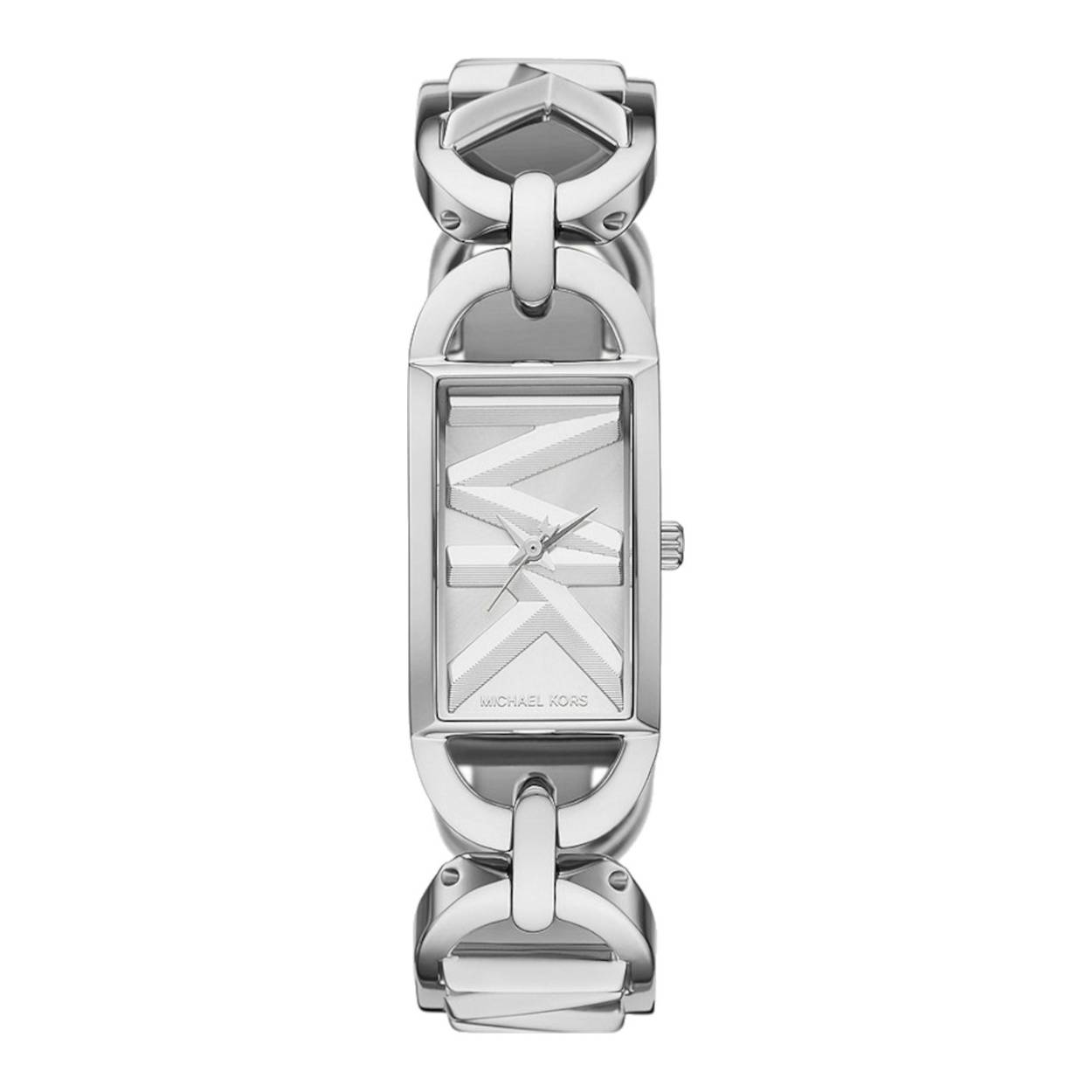 Michael Kors Mk Empire Dames Horloge MK7407 voor dames.

Het horloge beschikt over een quartz uurwerk. Deze prachtige wijzerplaat is zilverkleurig en is afgedekt met kwalitatief mineraalglas. De horlogeband is gemaakt van rvs. Met dit prachtige horloge ben je elke dag op de hoogte van de juiste tijd!