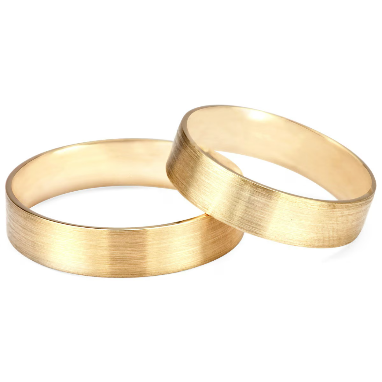 14k gouden trouwringen set