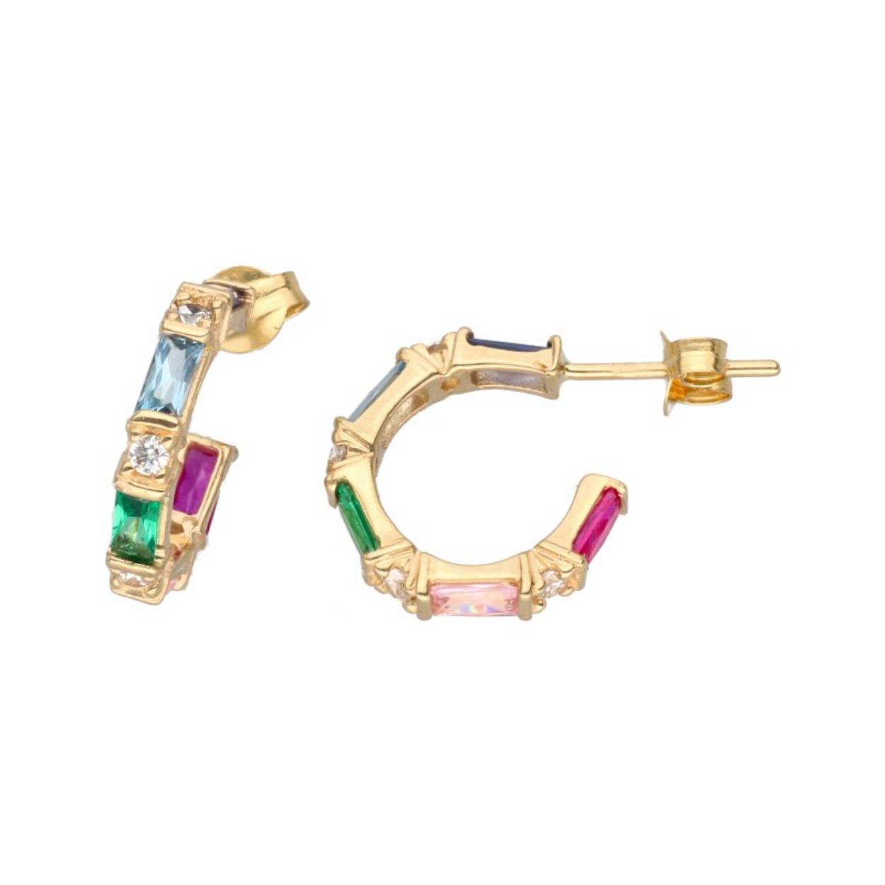 Deze oorringen zijn van het merk Swing Jewels. Het is een damessieraad.